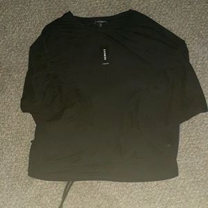 Express black blouse